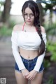 Very cute outdoor photo set of beautiful Natalee Achiel Steppe (24 photos)